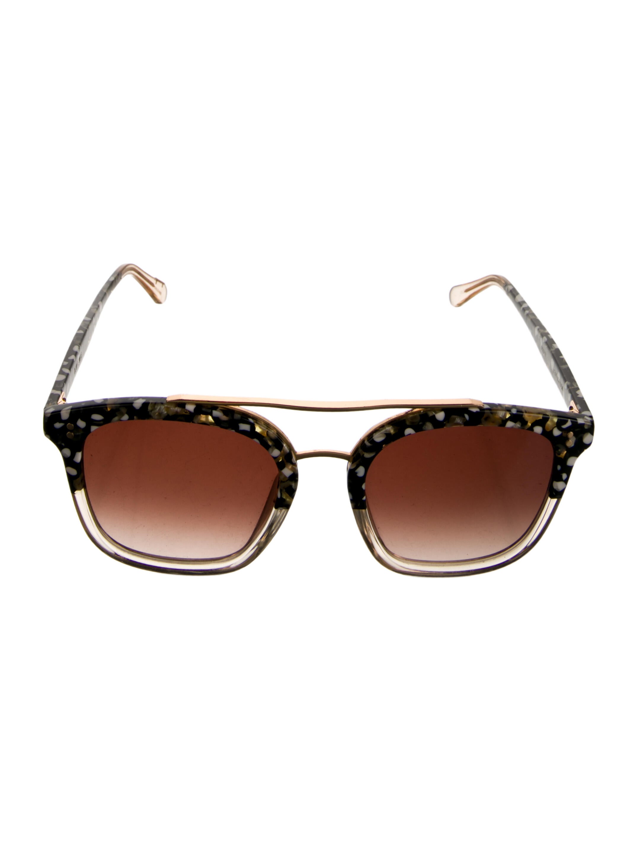 Krewe Wayfarer Gradient Sunglasses