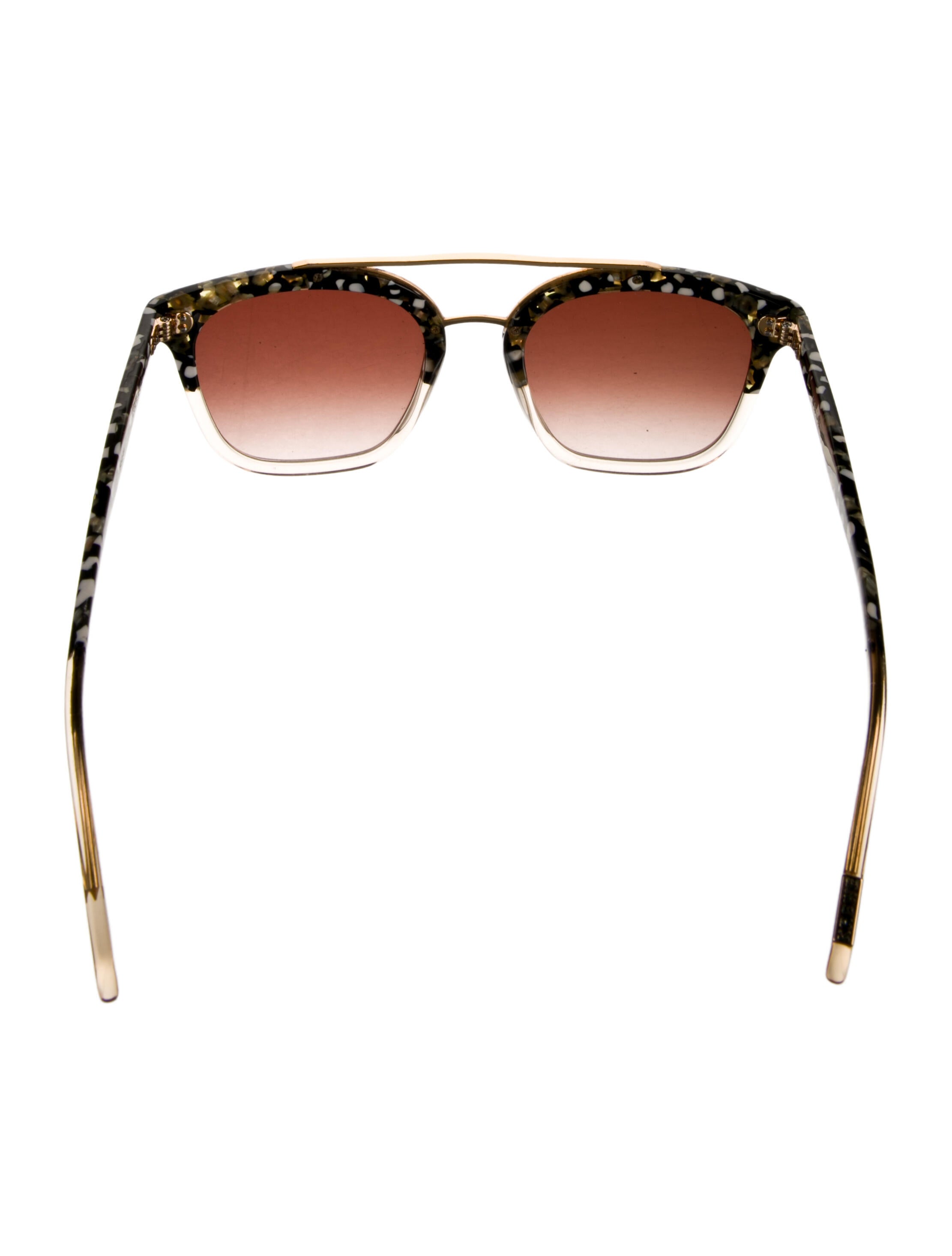 Krewe Wayfarer Gradient Sunglasses