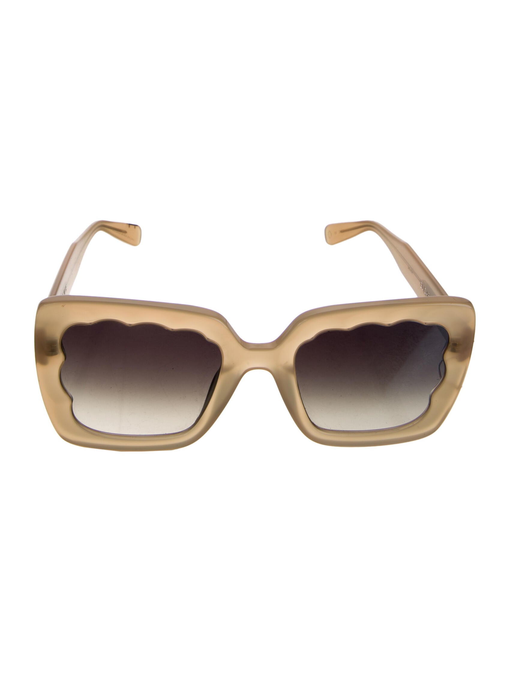 Krewe Oversize Gradient Sunglasses