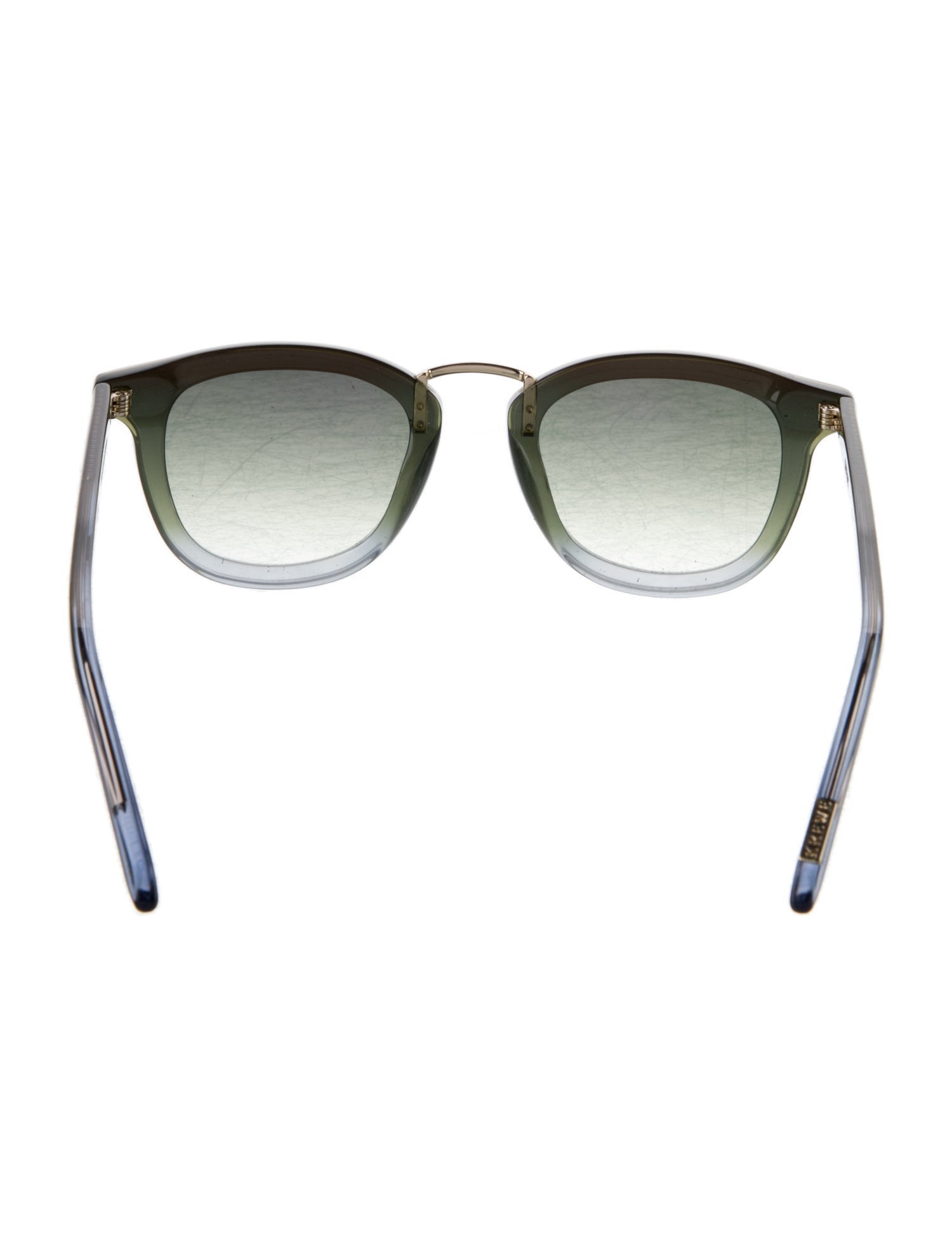 Krewe Wayfarer Gradient Sunglasses