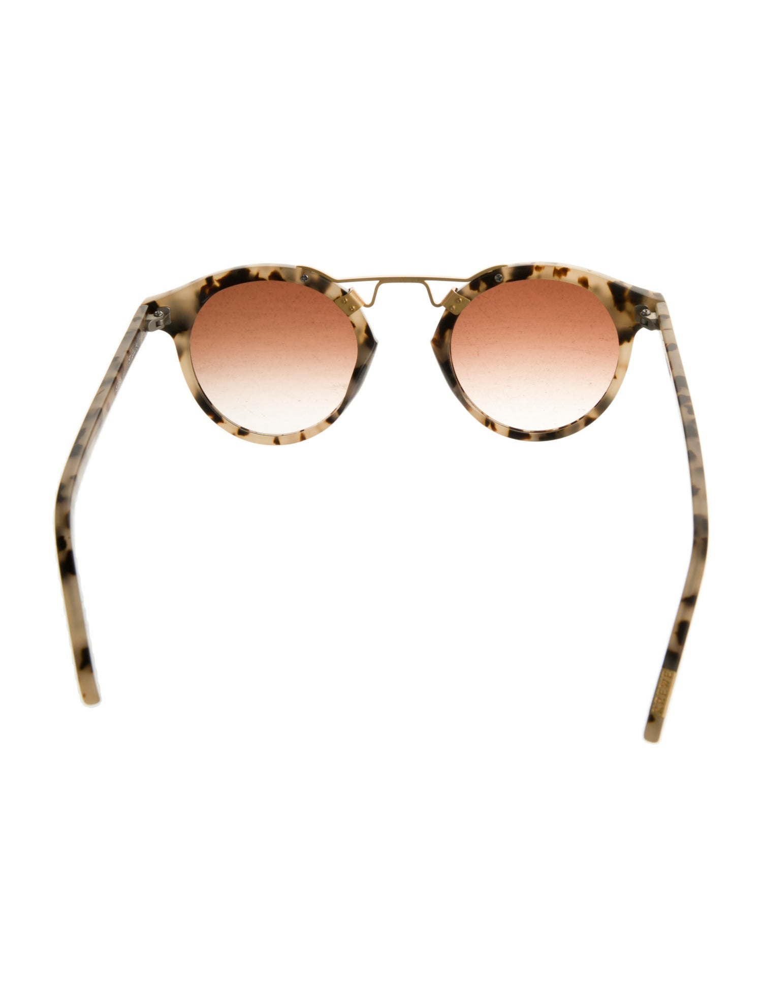 Krewe Round Gradient Sunglasses