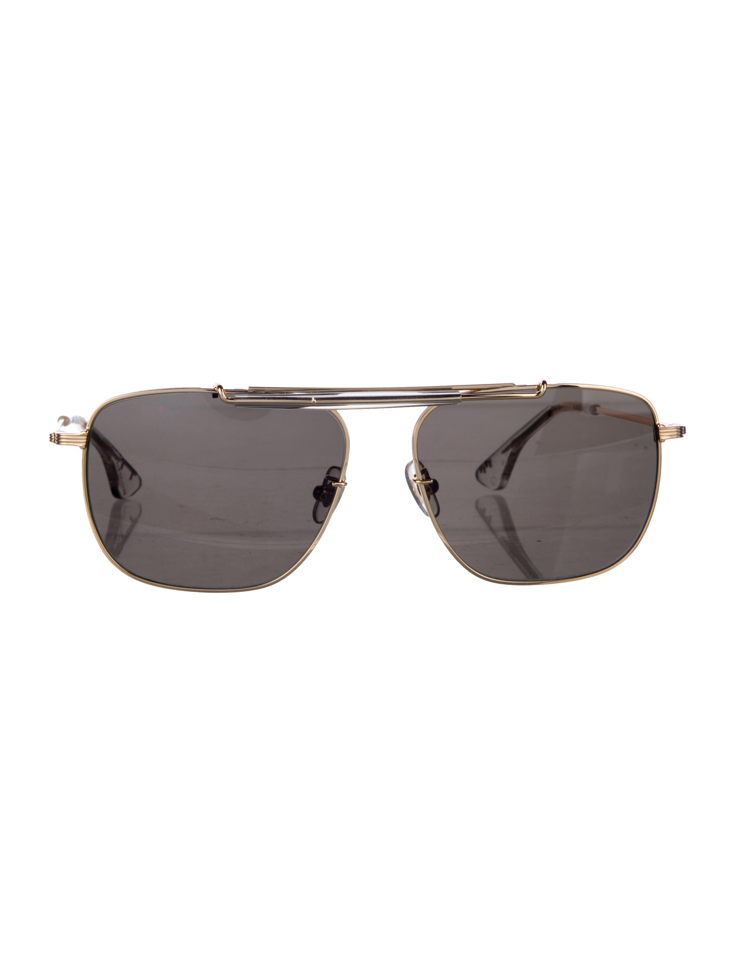 Krewe Aviator Tinted Sunglasses