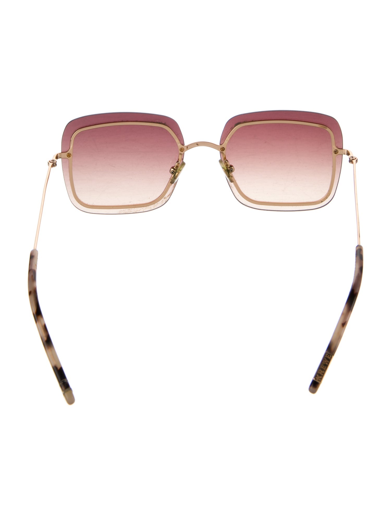 Krewe Square Gradient Sunglasses