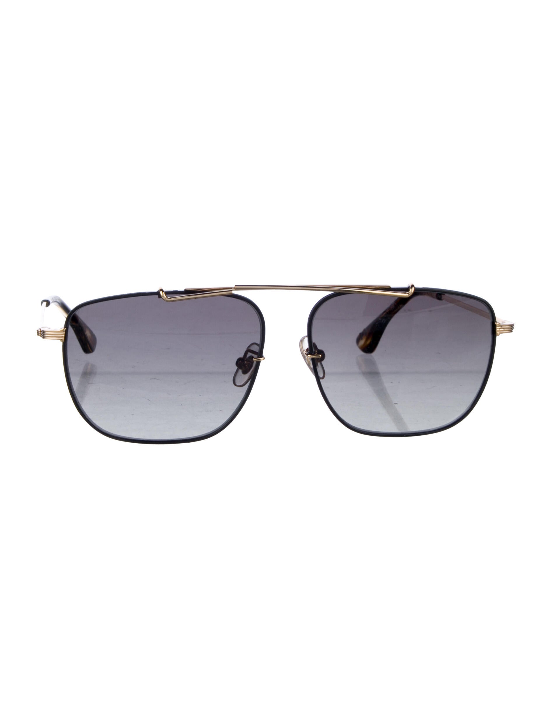 Krewe Aviator Gradient Sunglasses
