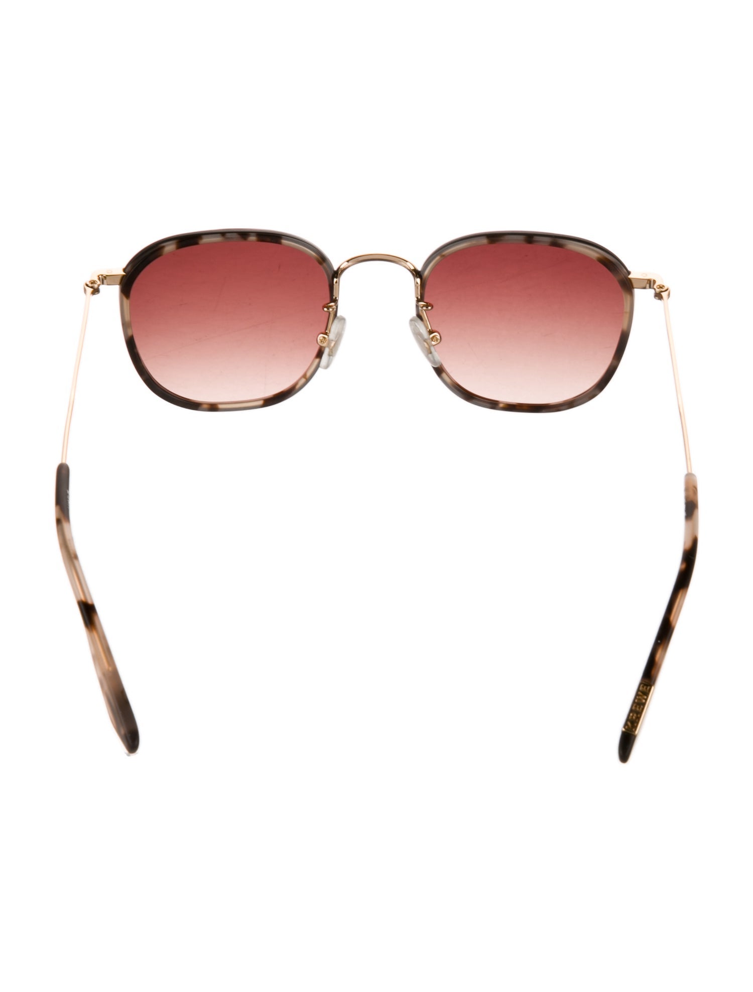 Krewe Round Gradient Sunglasses