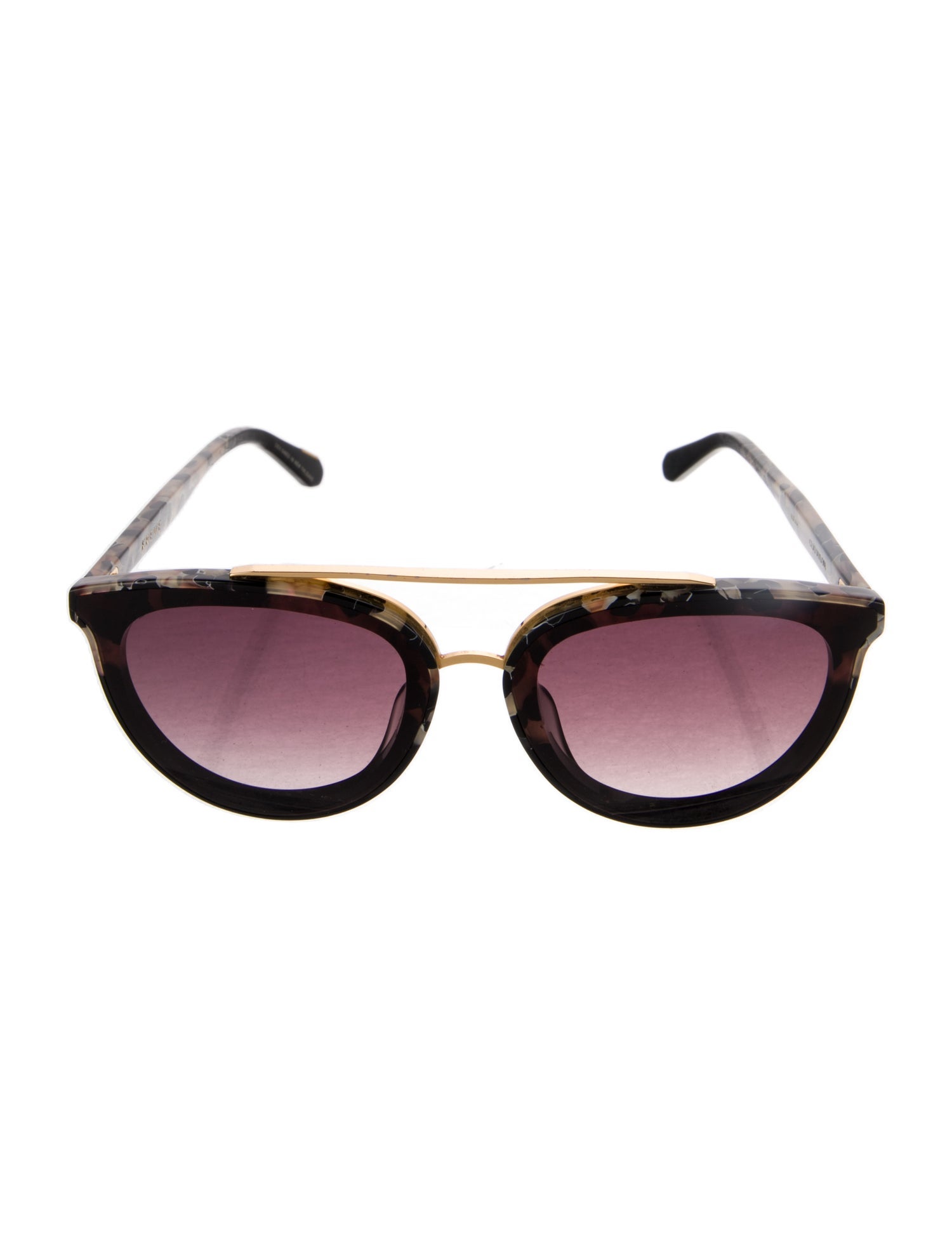 Krewe Square Gradient Sunglasses
