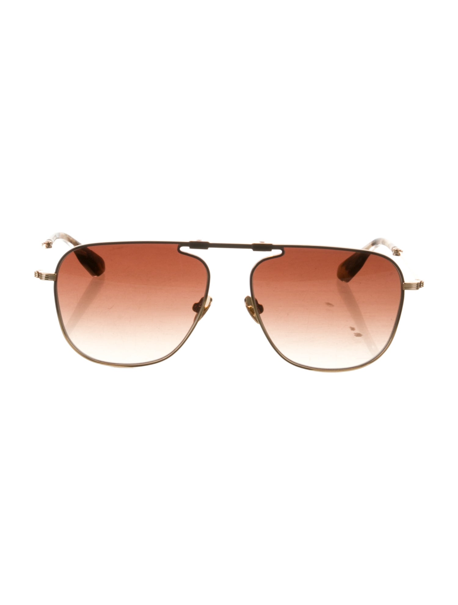 Krewe Aviator Gradient Sunglasses