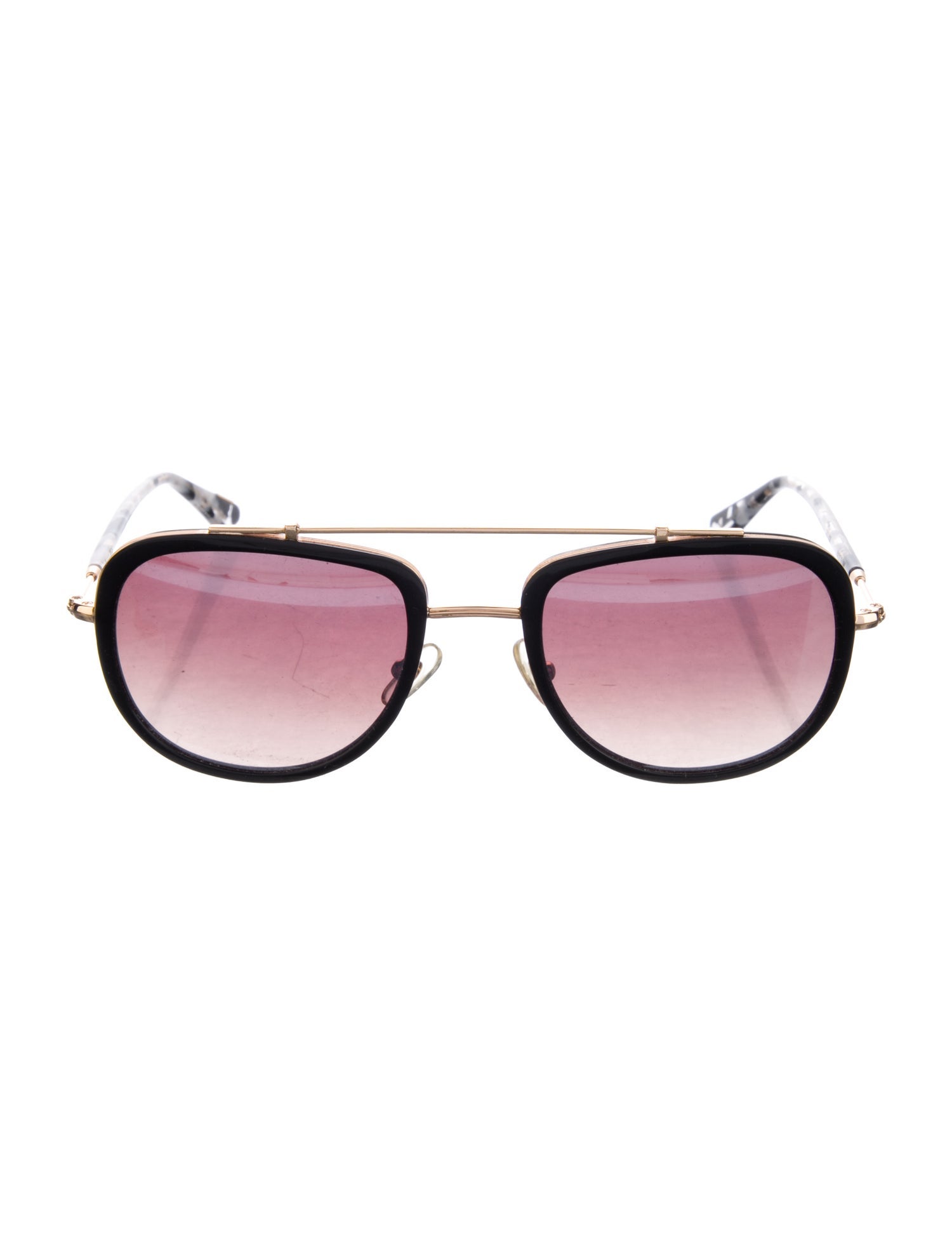 Krewe Aviator Gradient Sunglasses