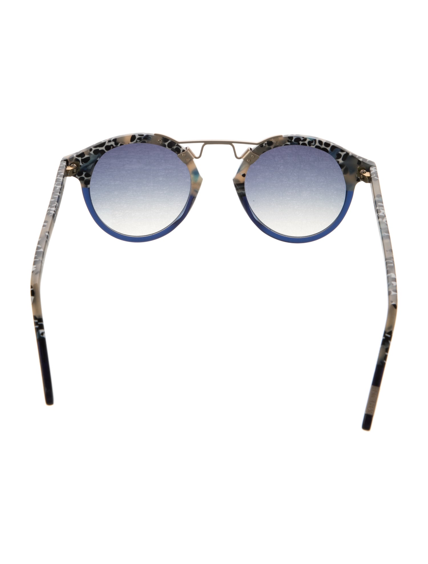 Krewe Round Gradient Sunglasses
