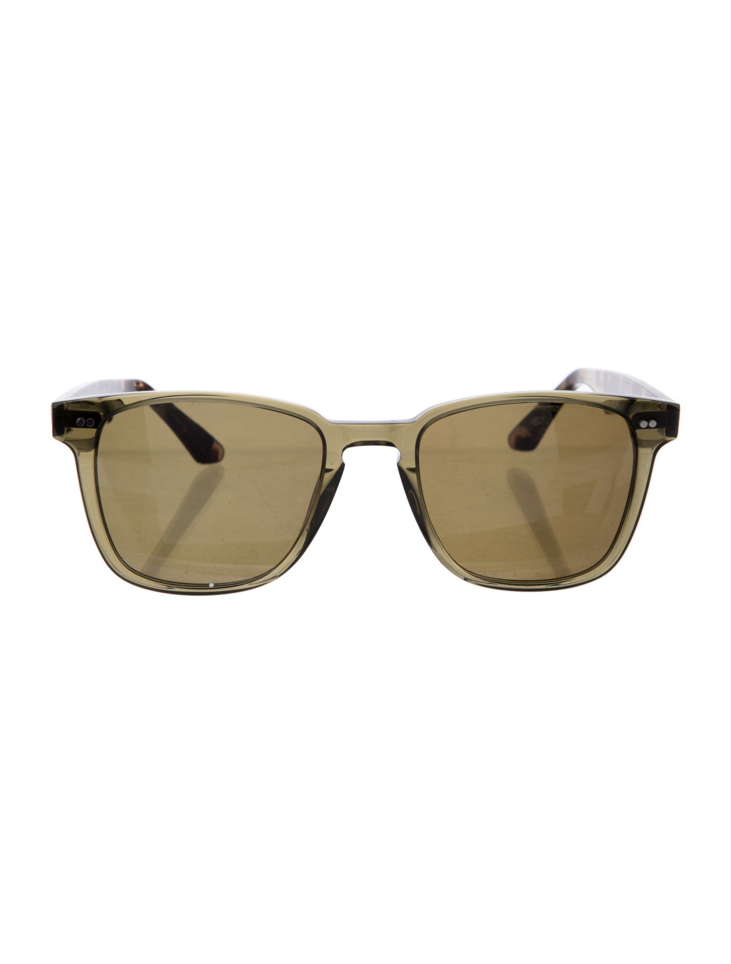 Krewe Wayfarer Mirrored Sunglasses
