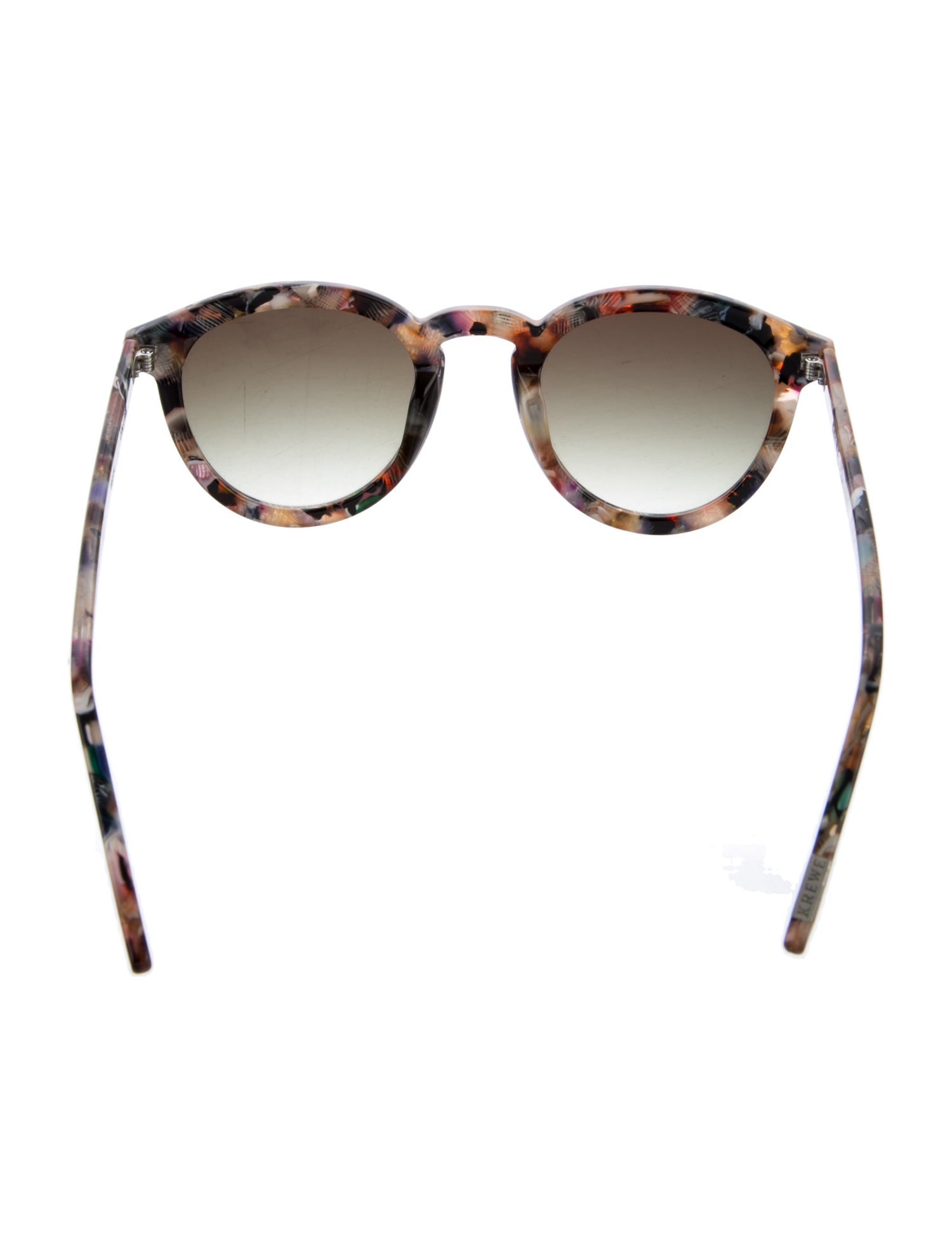 Krewe Round Gradient Sunglasses