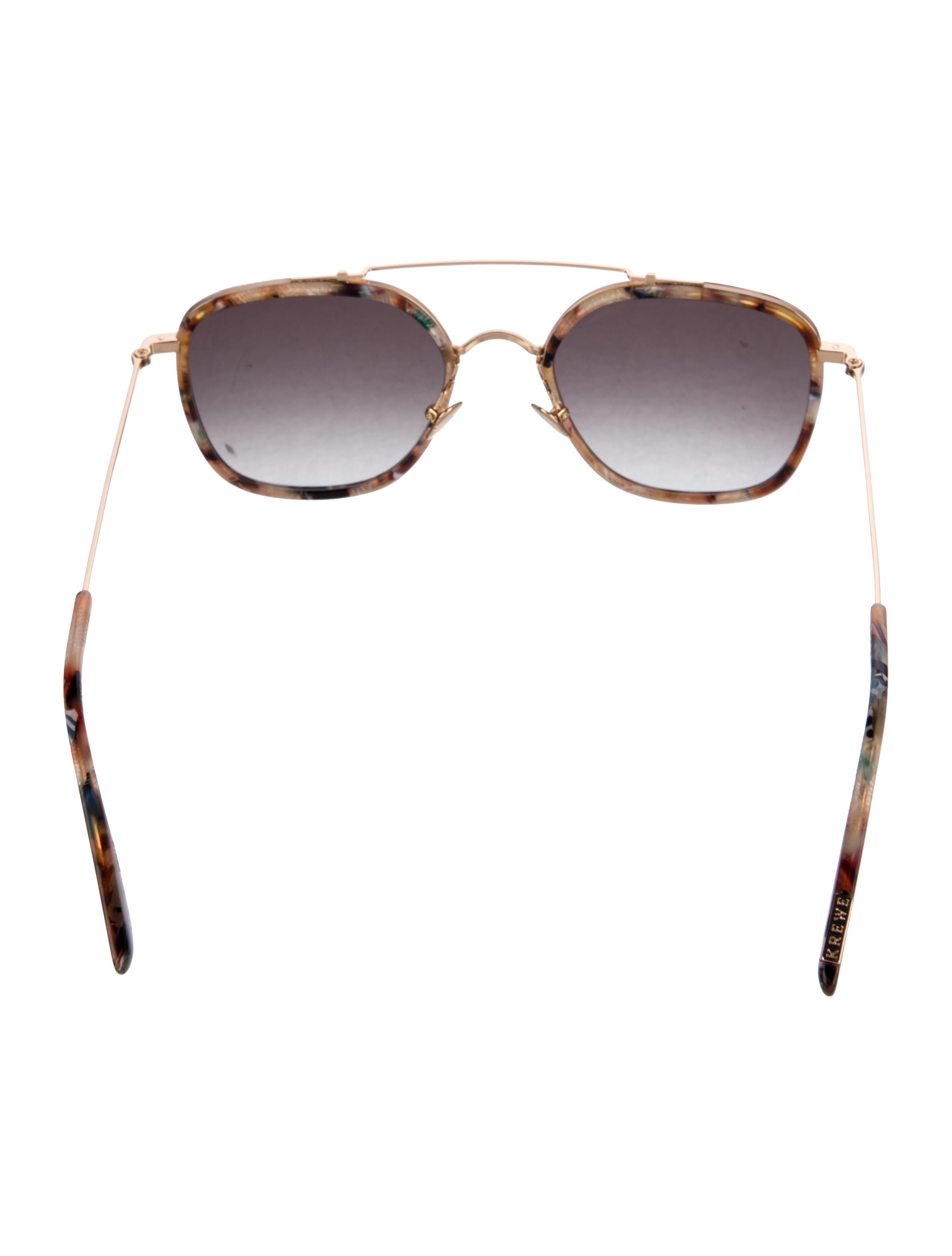 Krewe Round Gradient Sunglasses