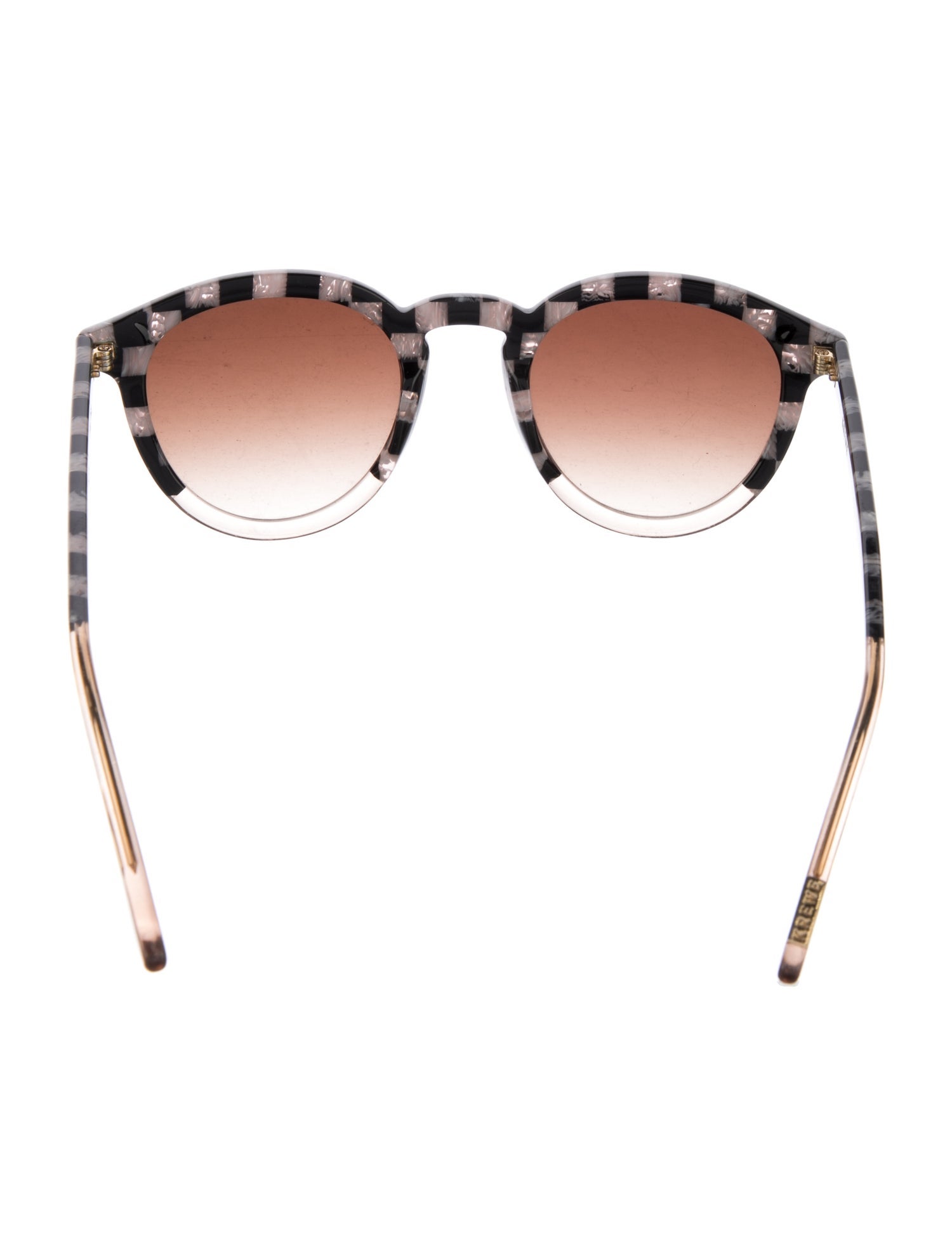 Krewe Round Gradient Sunglasses