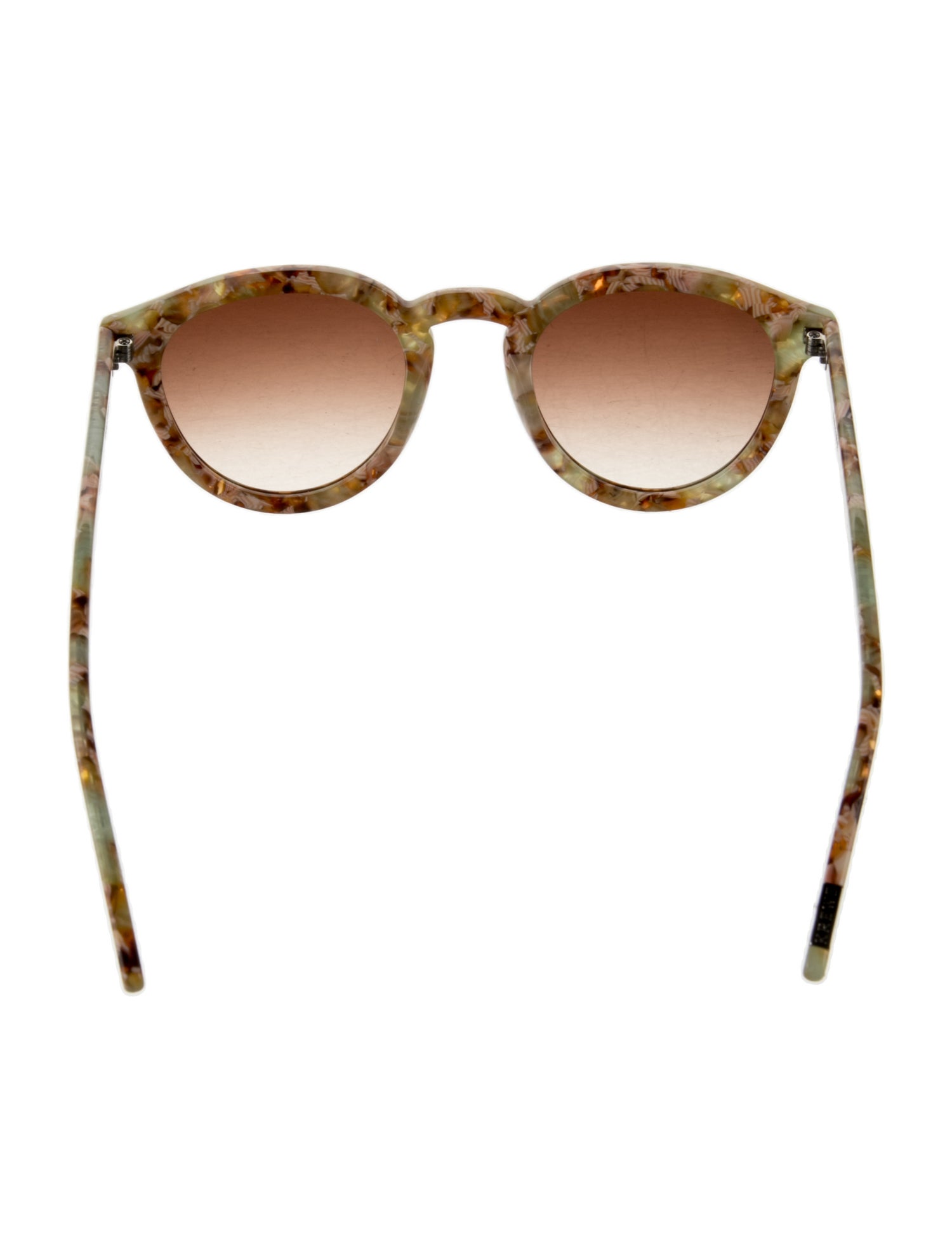 Krewe Round Gradient Sunglasses