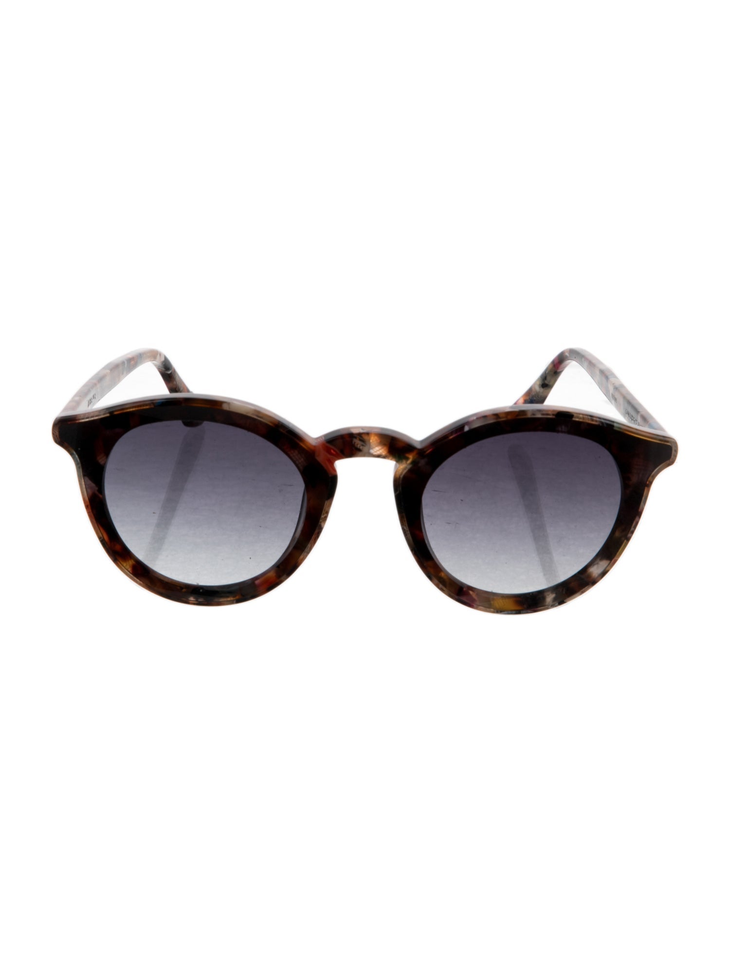 Krewe Round Gradient Sunglasses