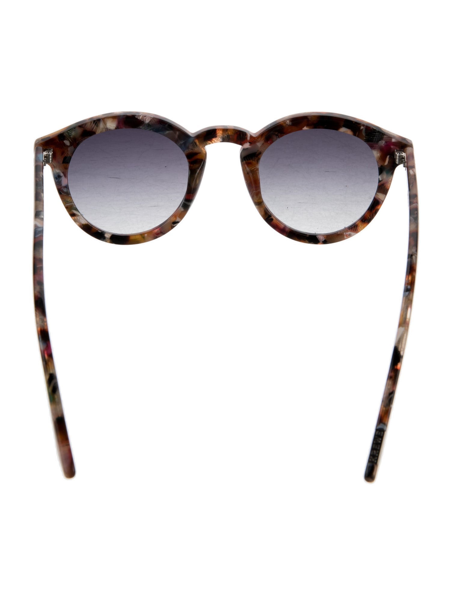 Krewe Round Gradient Sunglasses