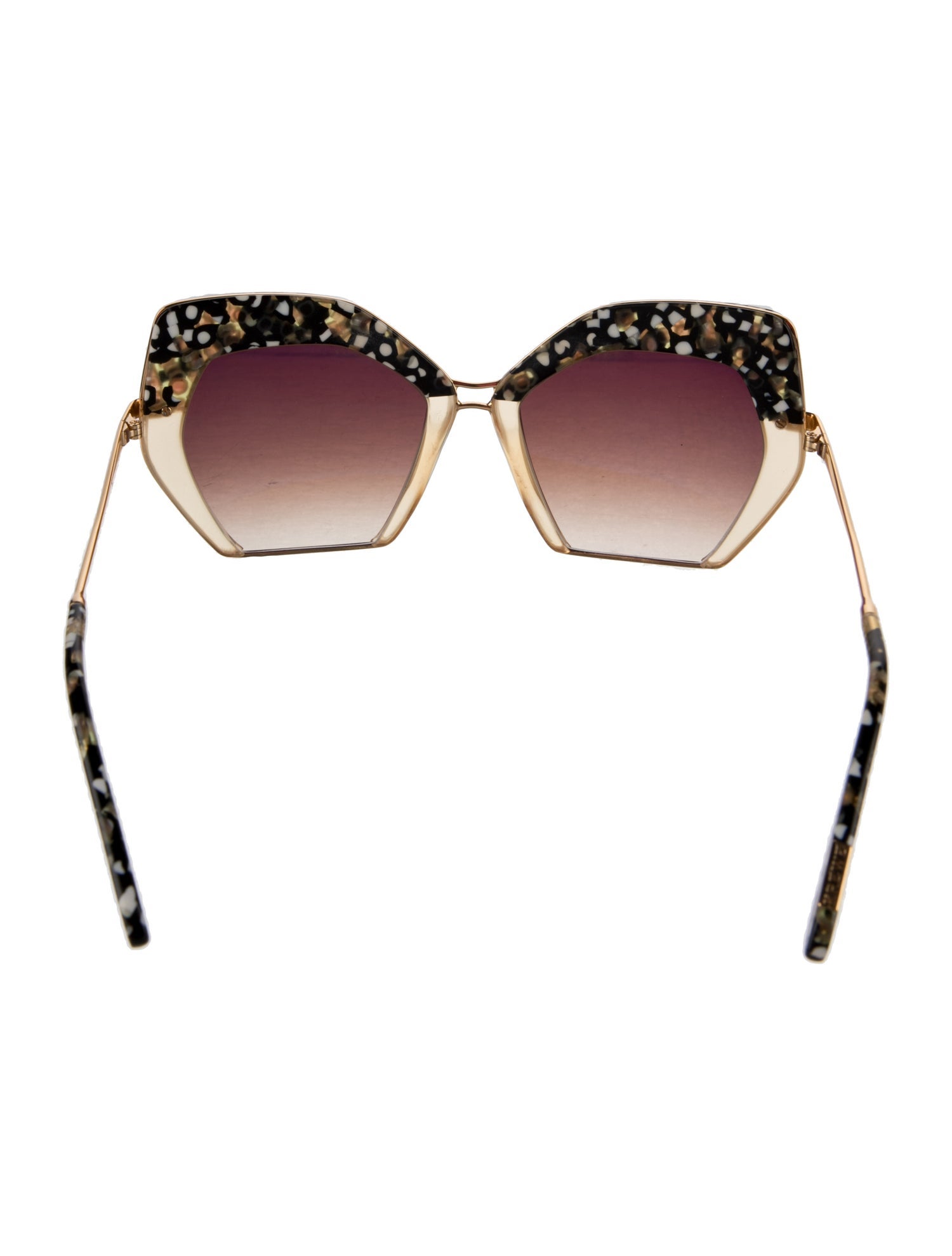 Krewe Oversize Gradient Sunglasses