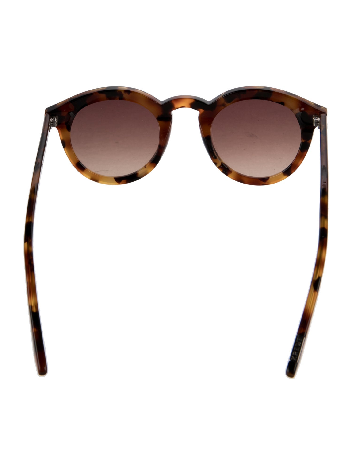 Krewe Round Gradient Sunglasses