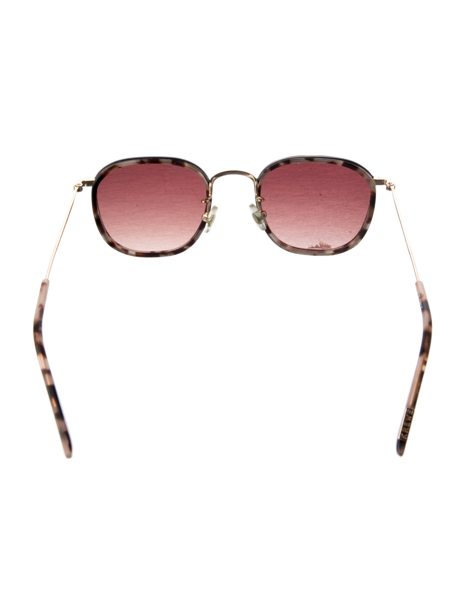 Krewe Oversize Gradient Sunglasses