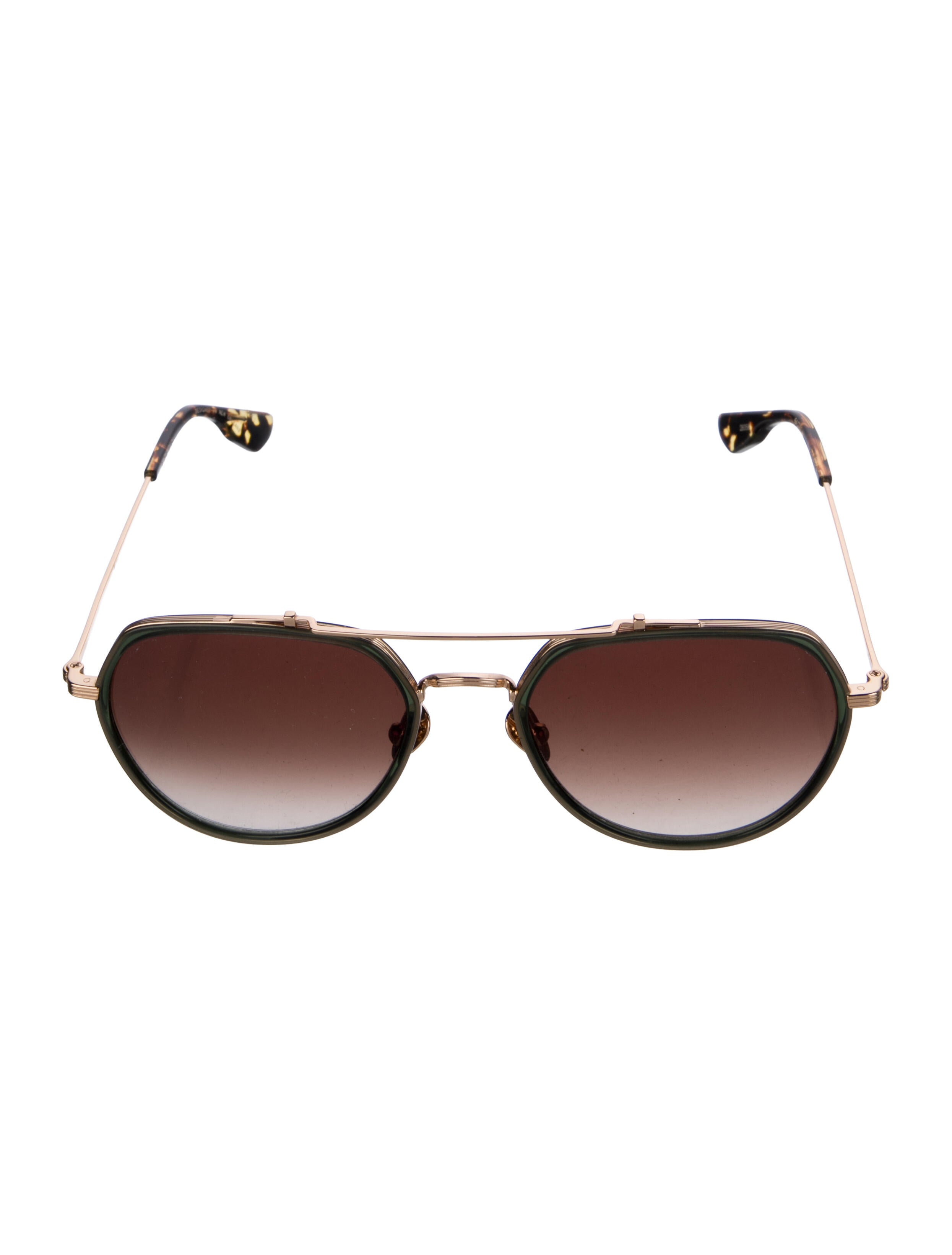Krewe Round Gradient Sunglasses
