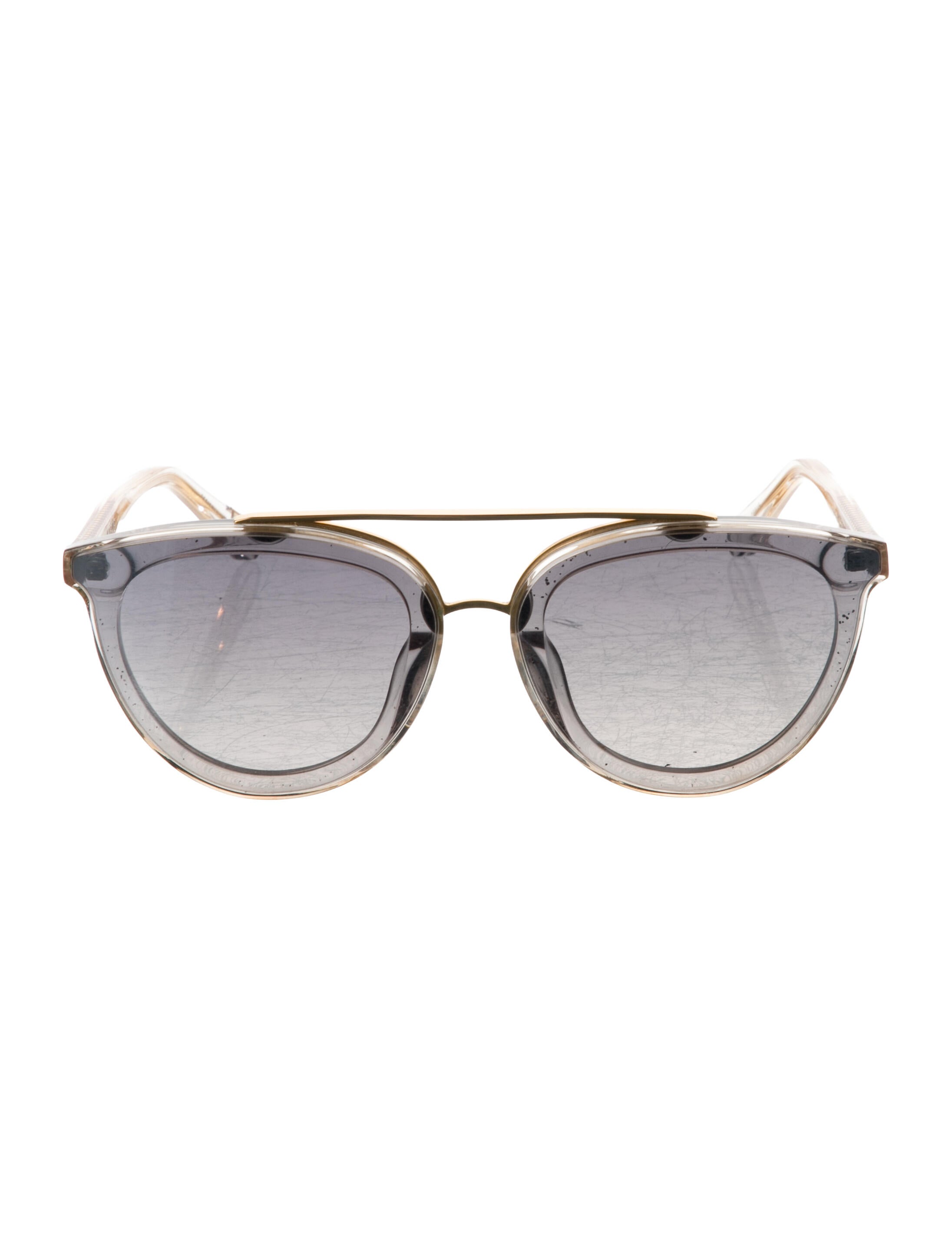 Krewe Aviator Mirrored Sunglasses