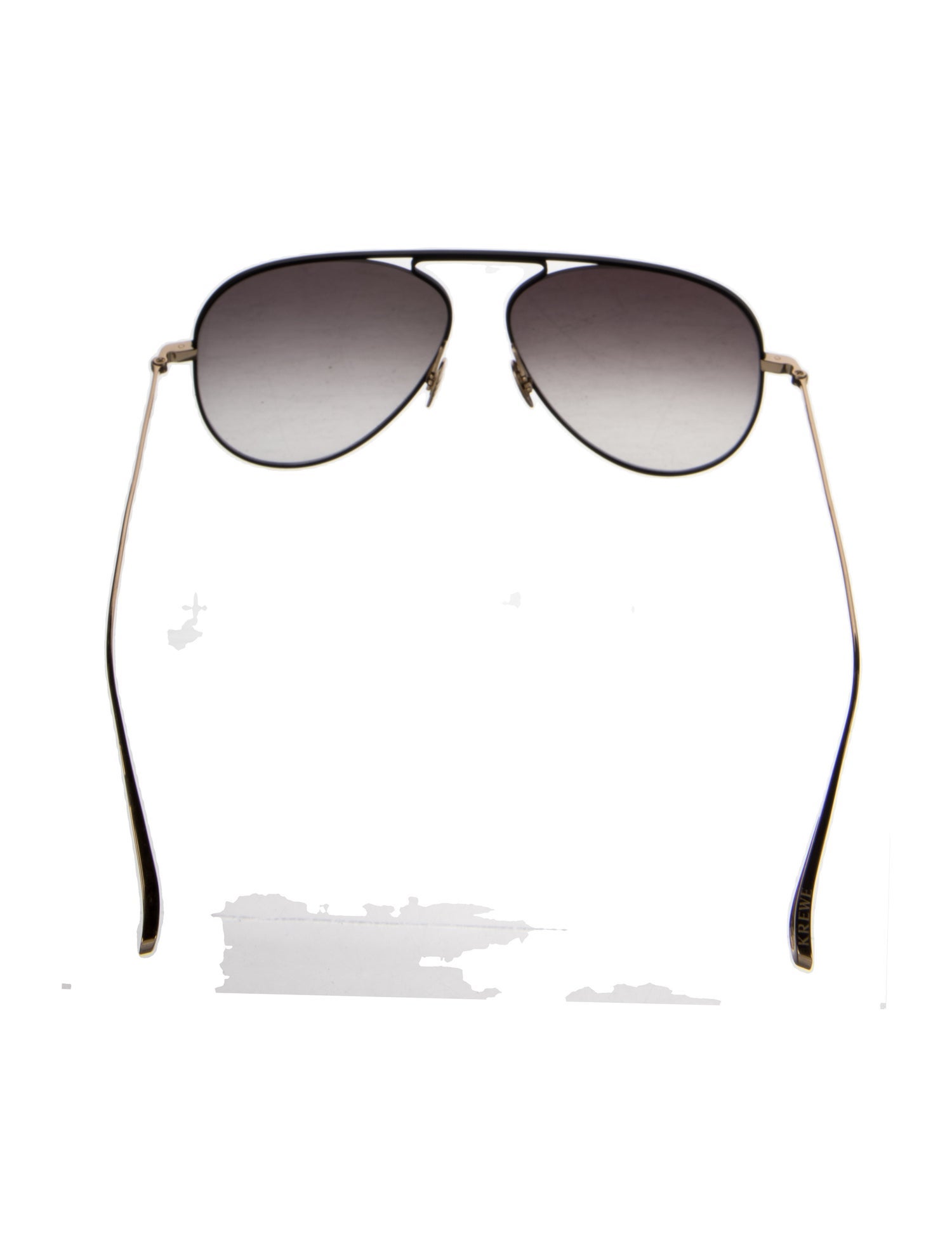 Krewe Aviator Gradient Sunglasses