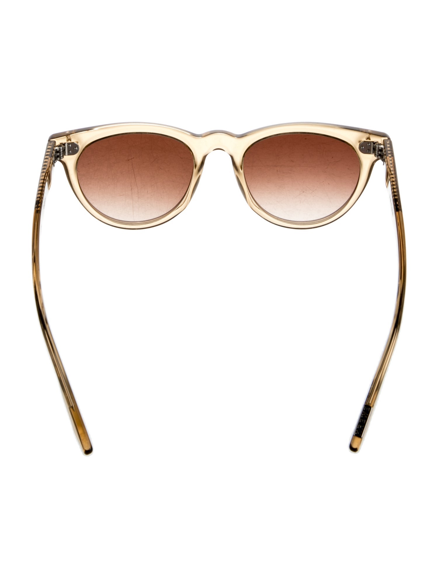 Krewe Round Gradient Sunglasses