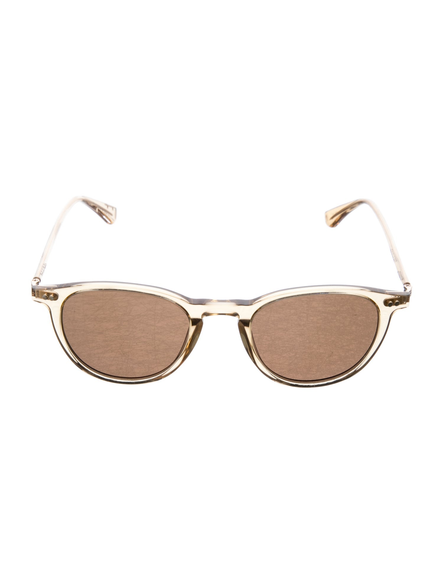 Krewe Round Tinted Sunglasses