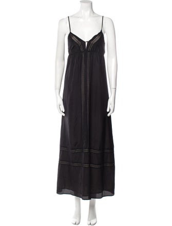 Karta Silk Long Dress