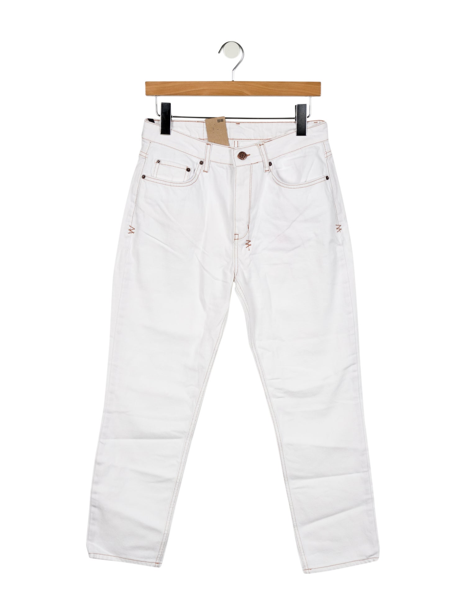 Ksubi Mid-Rise Straight Leg Jeans