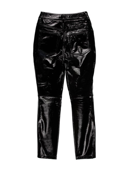 Ksubi Lamb Leather Skinny Leg Pants