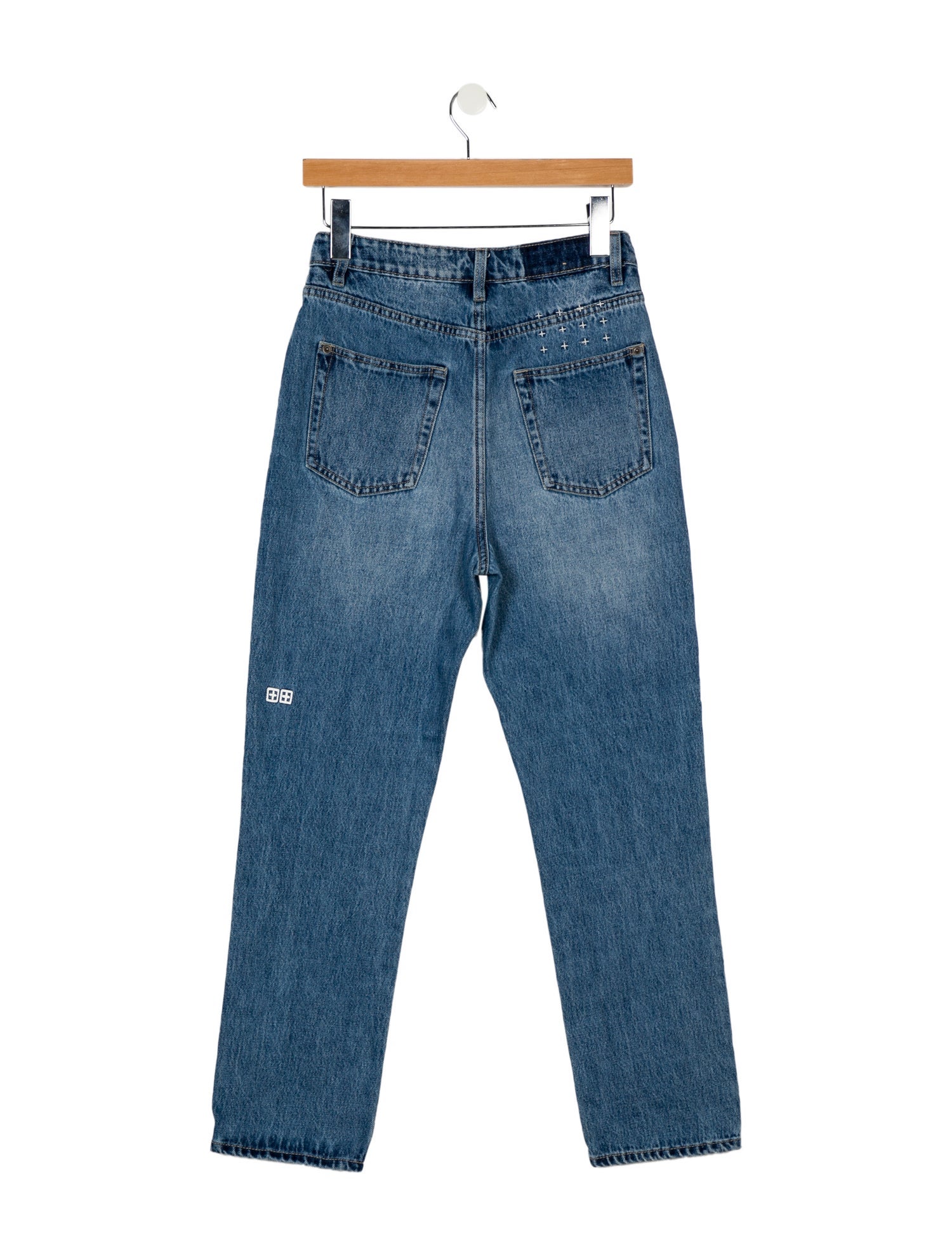 Ksubi High-Rise Straight Leg Jeans