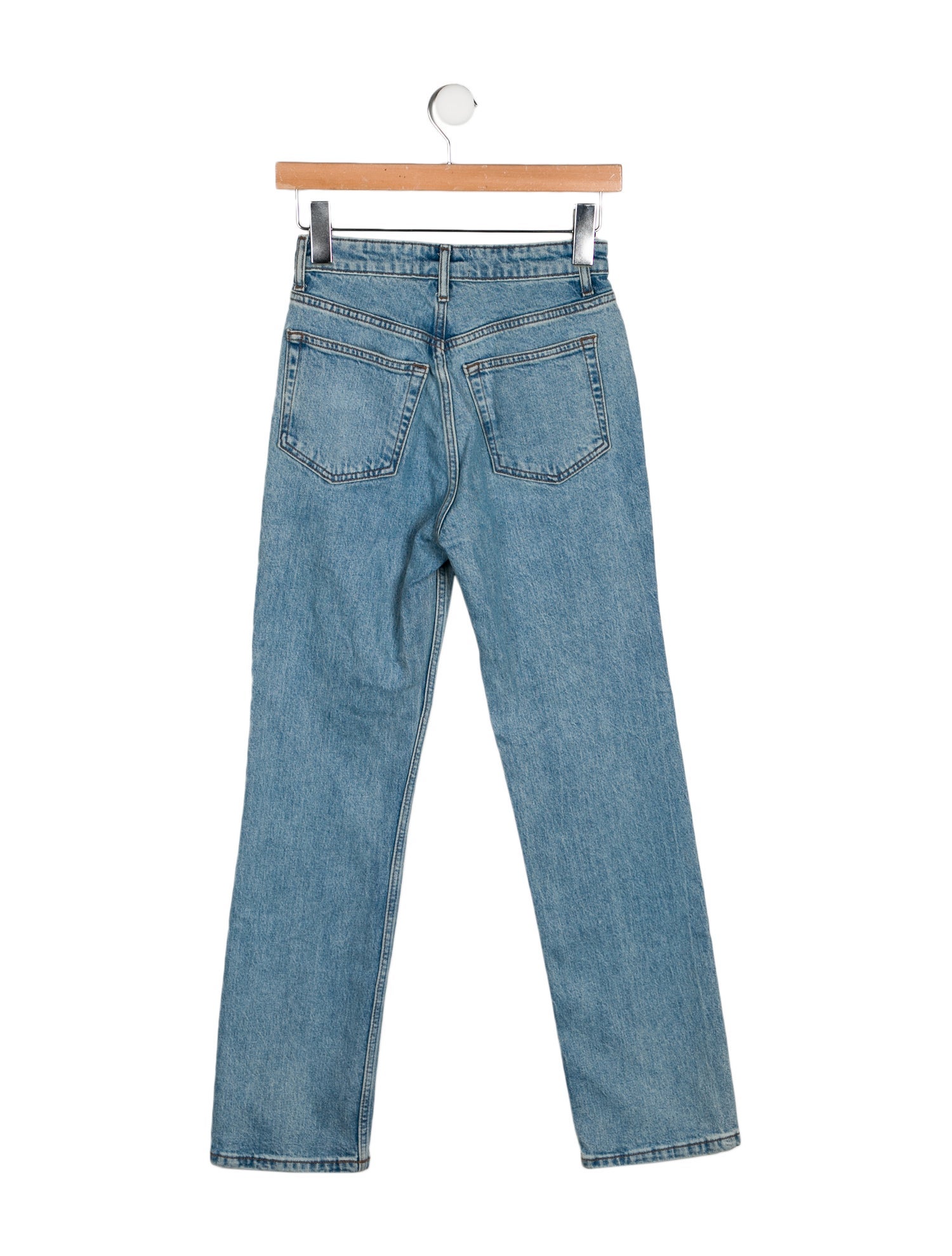 Ksubi High-Rise Straight Leg Jeans