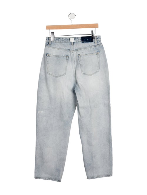 Ksubi High-Rise Straight Leg Jeans