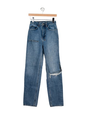 Ksubi Jeans High-Rise Straight Leg XS