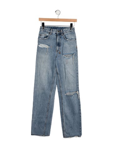 Ksubi Jeans High-Rise Straight Leg XS