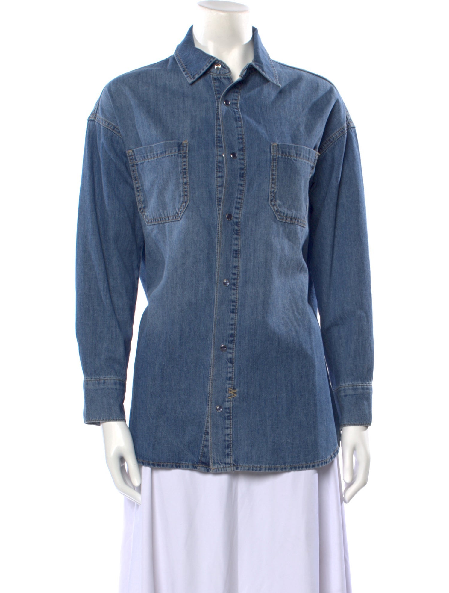 Ksubi Long Sleeve Button-Up Top