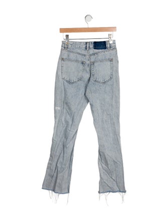 Ksubi Mid-Rise Straight Leg Jeans