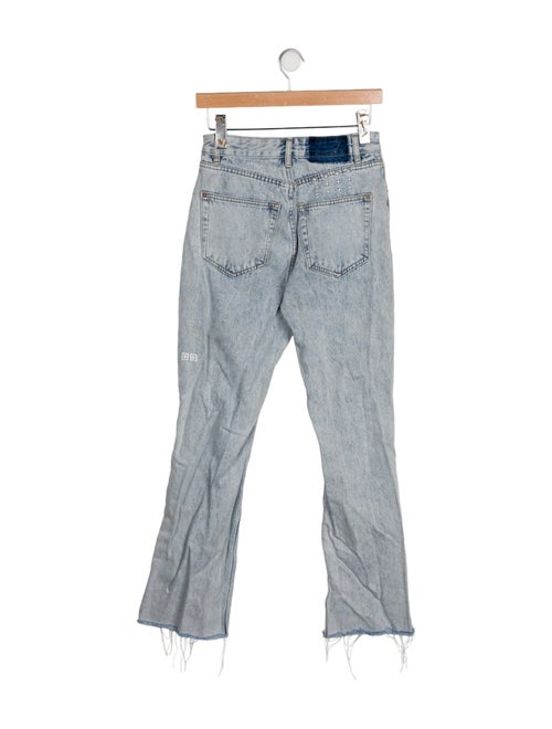 Ksubi Mid-Rise Straight Leg Jeans