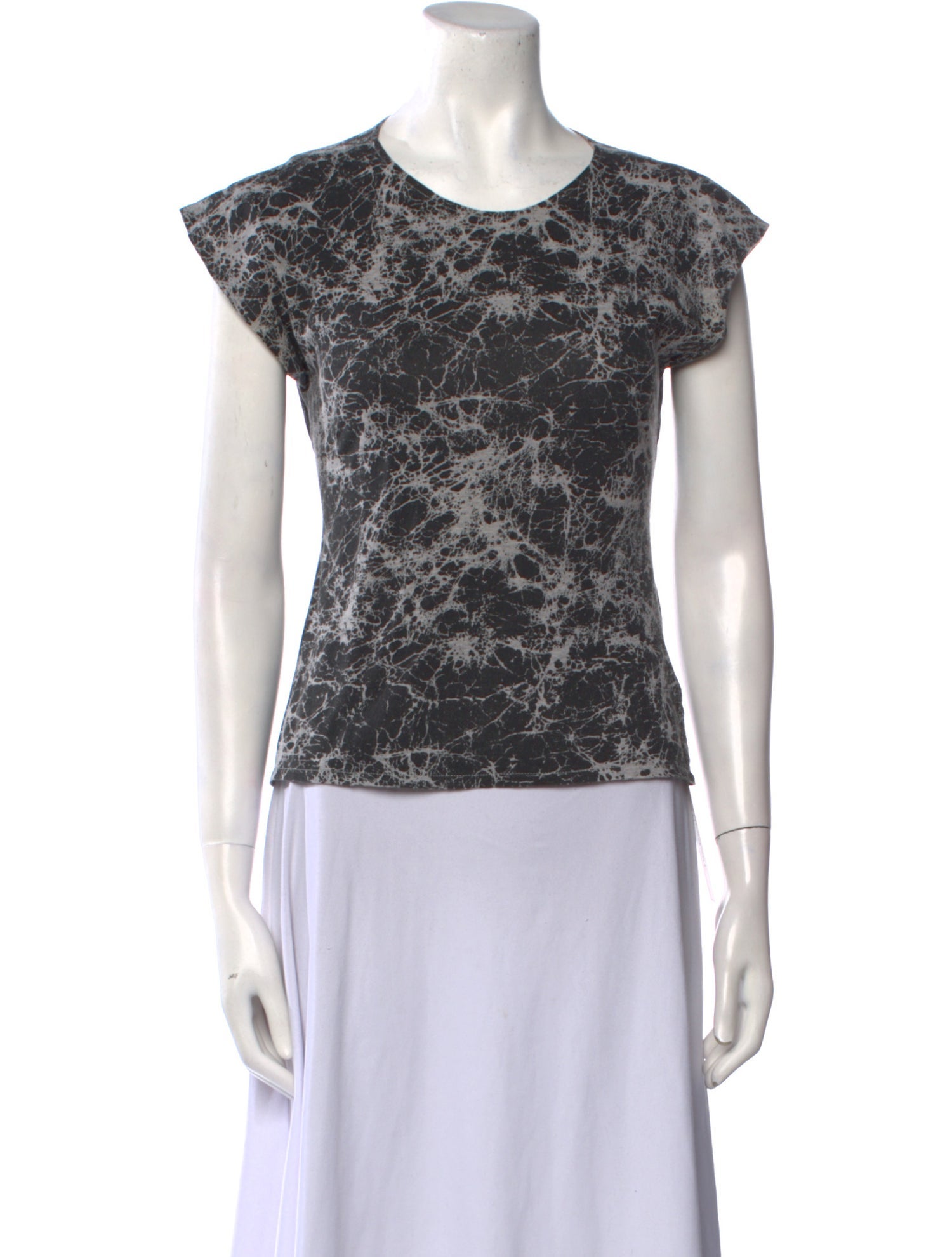 Ksubi Printed Crew Neck Top