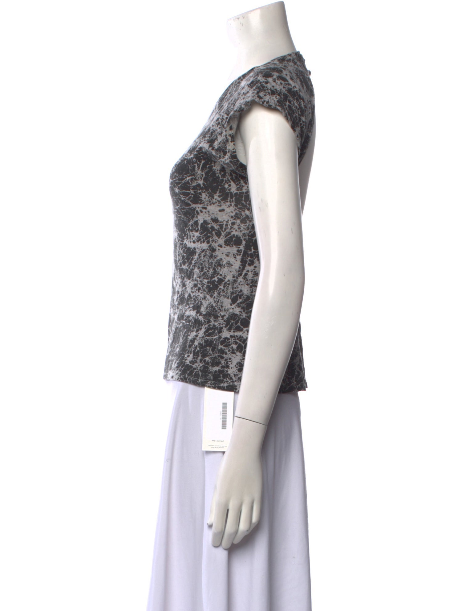 Ksubi Printed Crew Neck Top