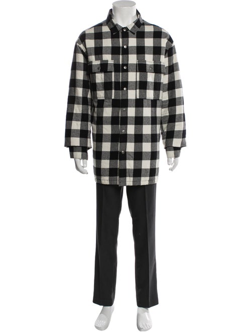 Ksubi Plaid Print Overcoat