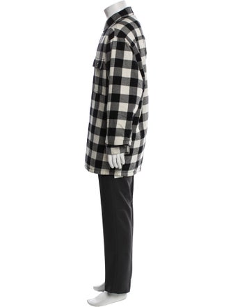 Ksubi Plaid Print Overcoat