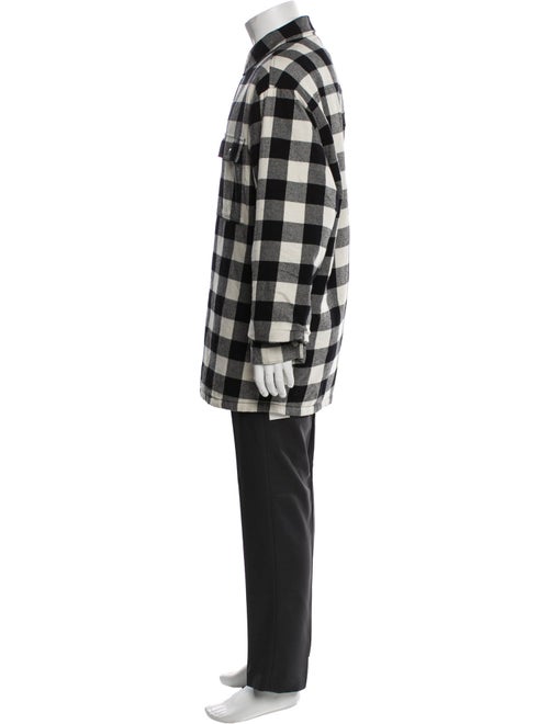 Ksubi Plaid Print Overcoat
