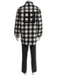 Ksubi Plaid Print Overcoat