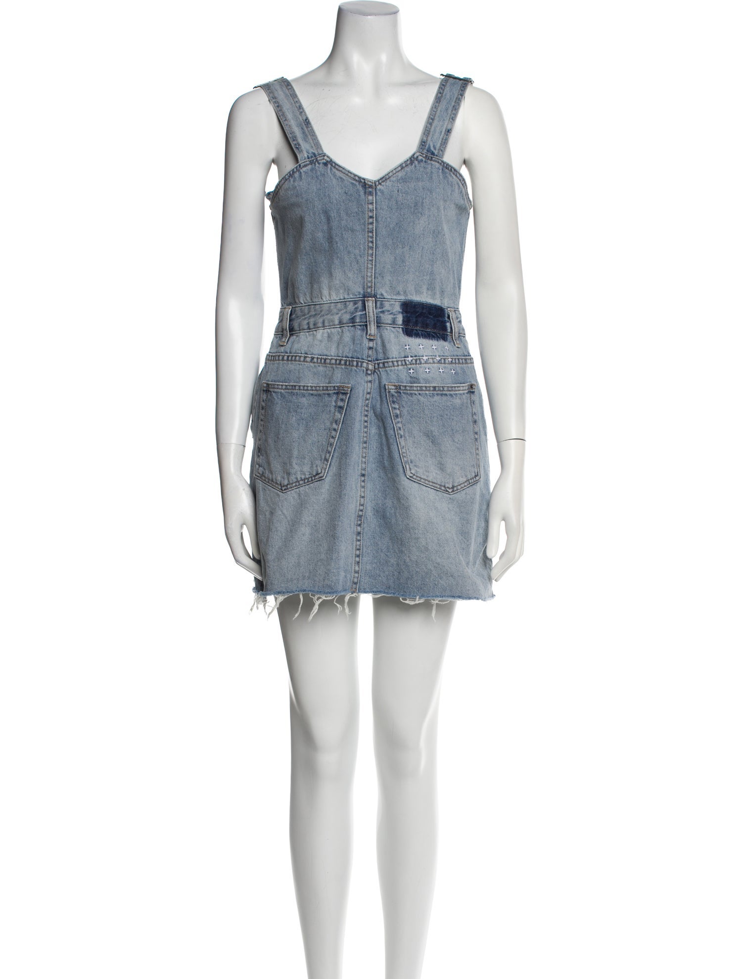 Ksubi V-Neck Mini Dress