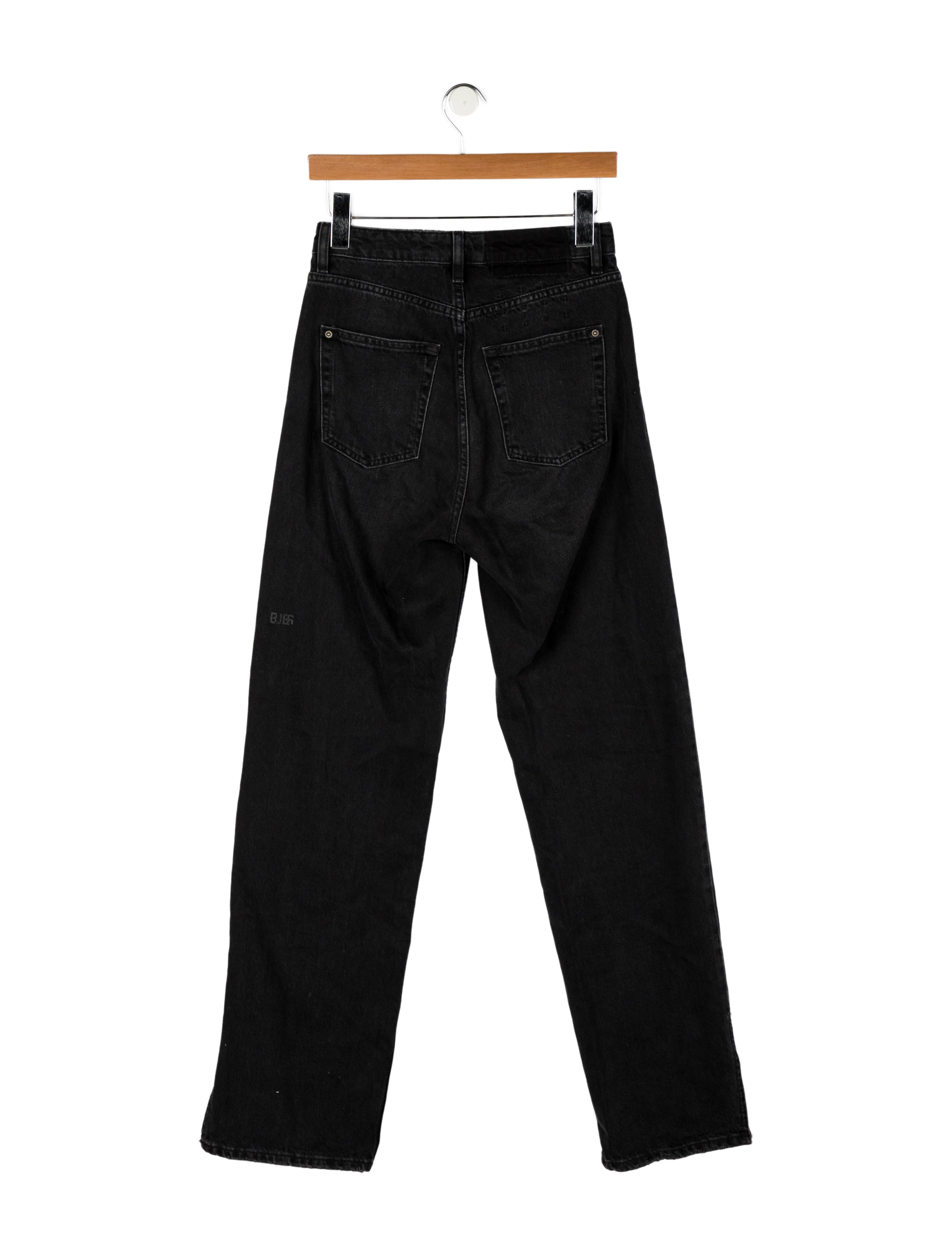Ksubi High-Rise Straight Leg Jeans