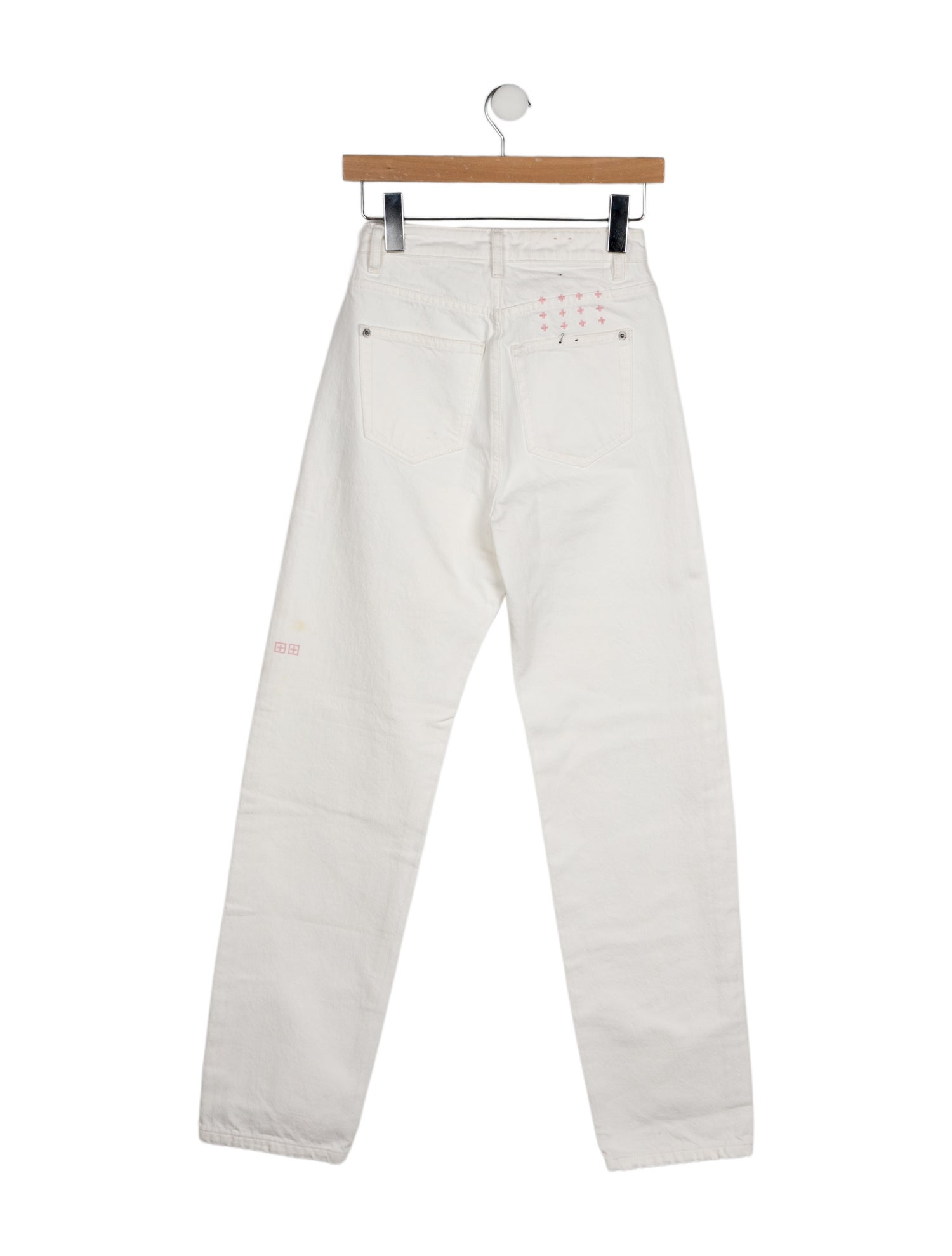 Ksubi High-Rise Straight Leg Jeans