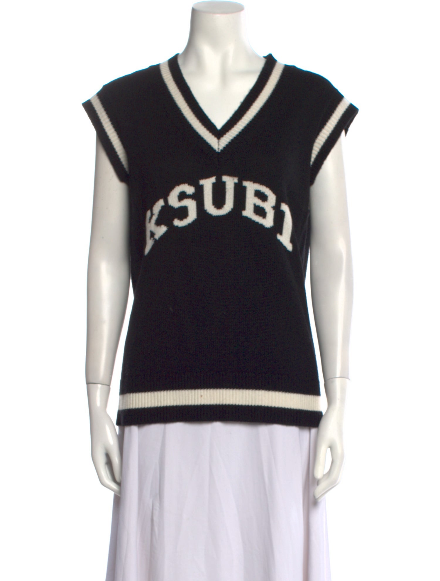 Ksubi Wool Graphic Print Sweater