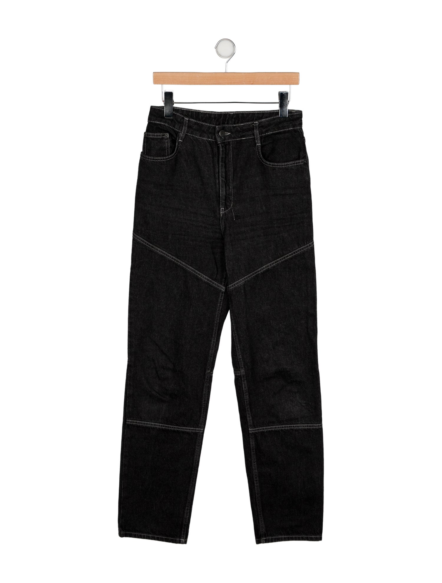 Ksubi High-Rise Straight Leg Jeans